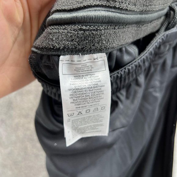 Adidas Shorts Men Large Black White Athletic Basketball Training Gym Trefoil - Picture 12 of 14